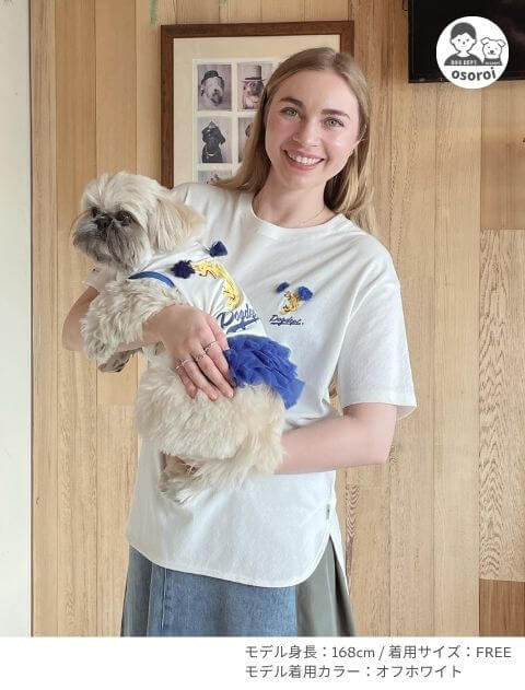 cheer dog レディースTシャツ   ブランドのドッグデプト/DOG DEPT