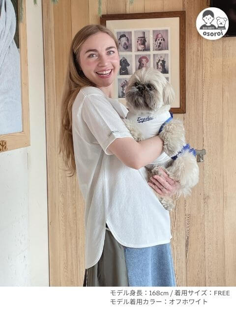 cheer dog レディースTシャツ   ブランドのドッグデプト/DOG DEPT
