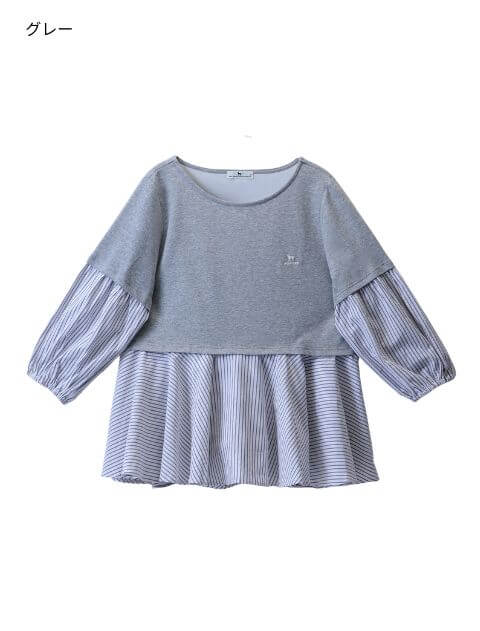 ストライプレイヤード   ブランドのドッグデプト/DOG DEPT