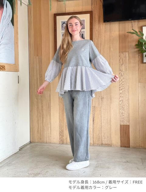 ストライプレイヤード   ブランドのドッグデプト/DOG DEPT