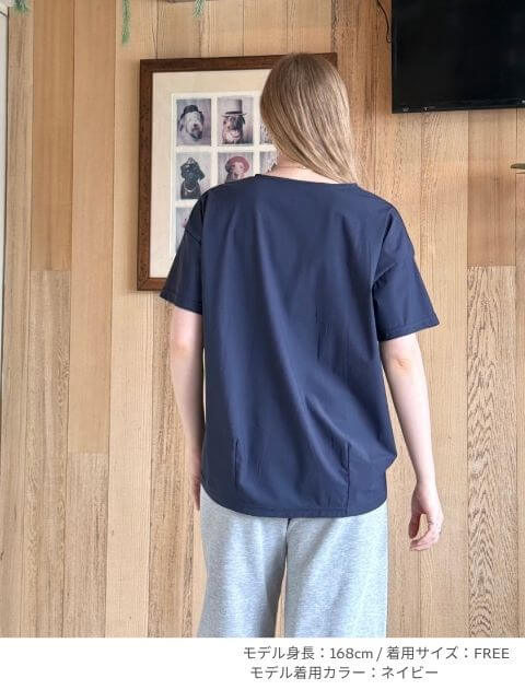 ドライタッチ　変形Tシャツ   ブランドのドッグデプト/DOG DEPT