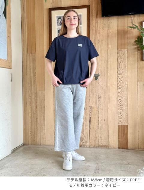 ドライタッチ　変形Tシャツ   ブランドのドッグデプト/DOG DEPT