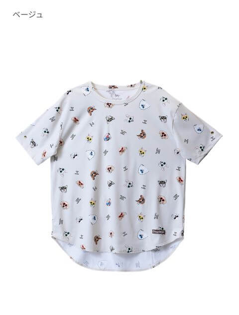 DOGS IN SHADES 変形　Tシャツ   ブランドのドッグデプト/DOG DEPT