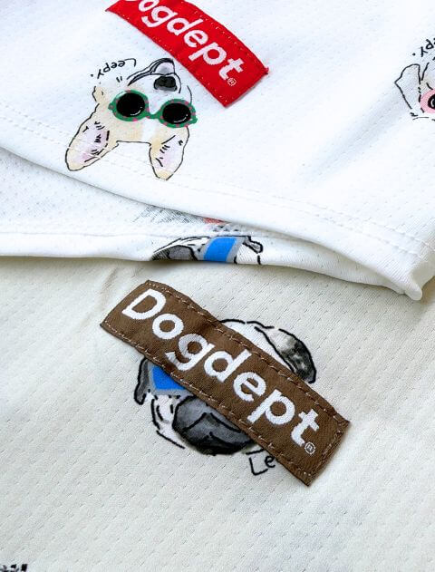 DOGS IN SHADES 変形　Tシャツ   ブランドのドッグデプト/DOG DEPT