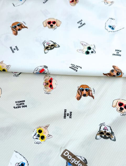 DOGS IN SHADES 変形　Tシャツ   ブランドのドッグデプト/DOG DEPT