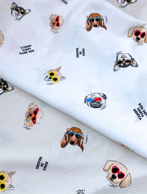 DOGS IN SHADES 変形　Tシャツ   ブランドのドッグデプト/DOG DEPT
