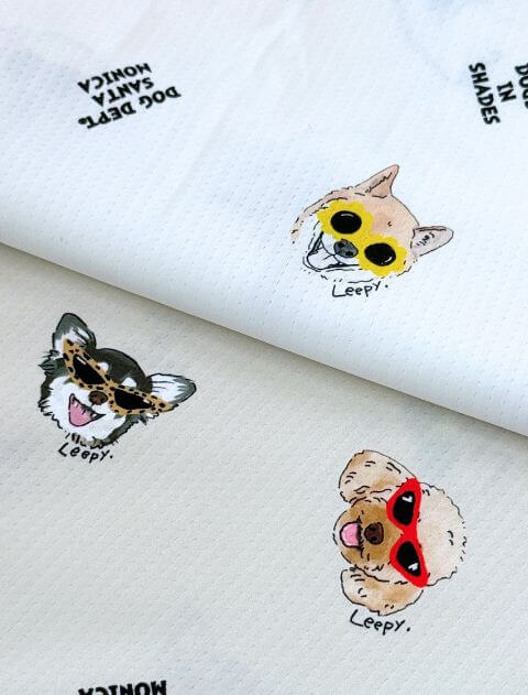 DOGS IN SHADES 変形　Tシャツ   ブランドのドッグデプト/DOG DEPT