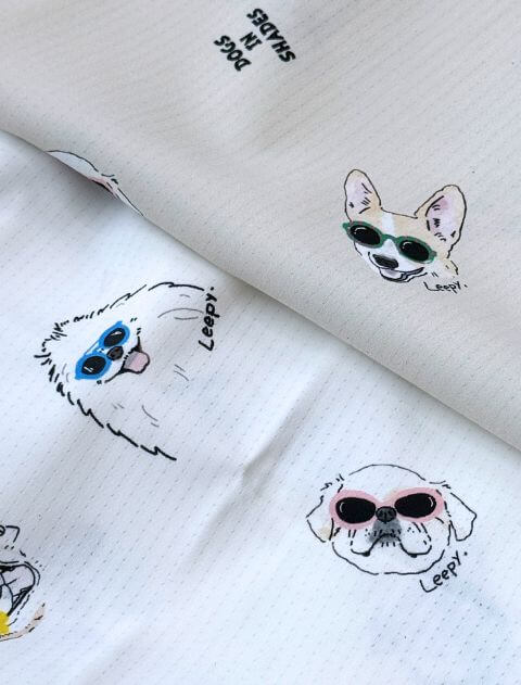 DOGS IN SHADES 変形　Tシャツ   ブランドのドッグデプト/DOG DEPT