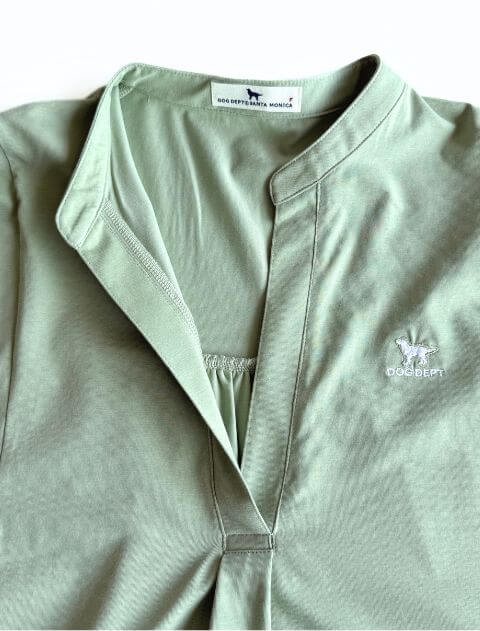 スキッパー5分袖 ブランドのドッグデプト/DOG DEPT