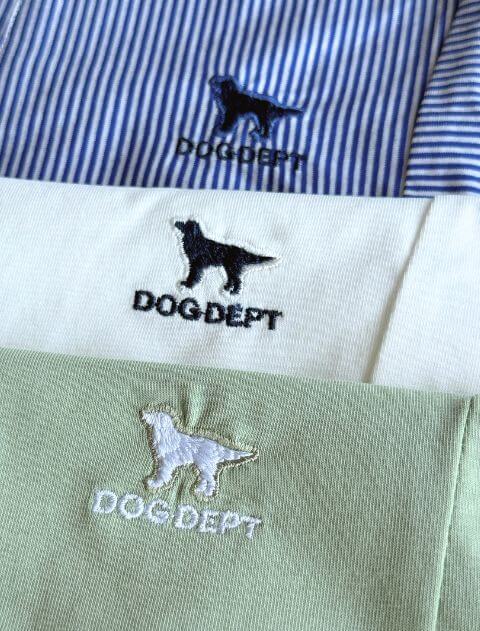 スキッパー5分袖 ブランドのドッグデプト/DOG DEPT