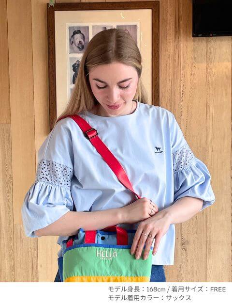 レース袖バルーンプルオーバー ブランドのドッグデプト/DOG DEPT