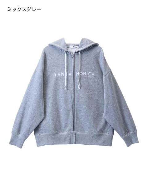 スウェットジップパーカー   ブランドのドッグデプト/DOG DEPT