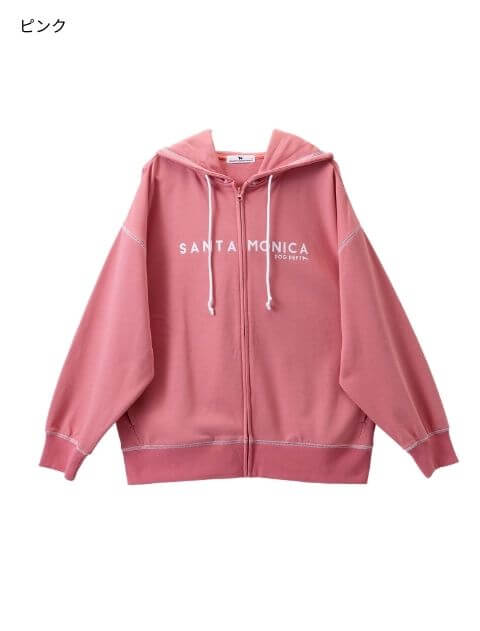 スウェットジップパーカー   ブランドのドッグデプト/DOG DEPT