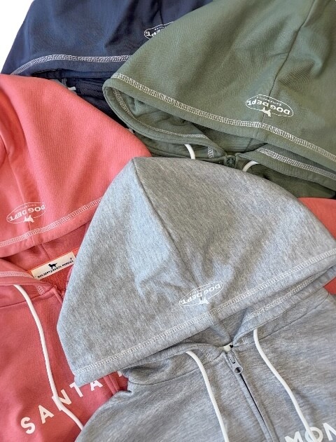 スウェットジップパーカー   ブランドのドッグデプト/DOG DEPT