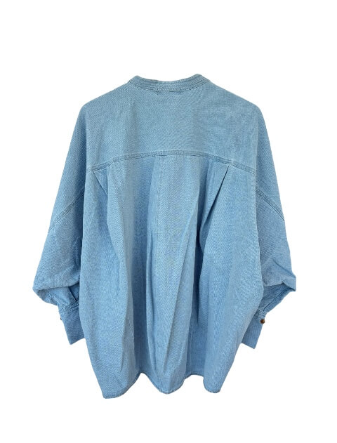 コクーンドルマンデニムシャツ ブランドのドッグデプト/DOG DEPT