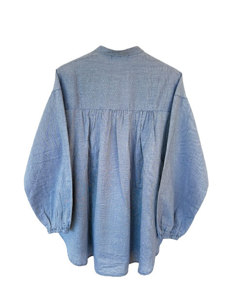 バンドカラーシャーリングシャツ ブランドのドッグデプト/DOG DEPT