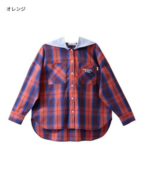 シャツパーカー   ブランドのドッグデプト/DOG DEPT