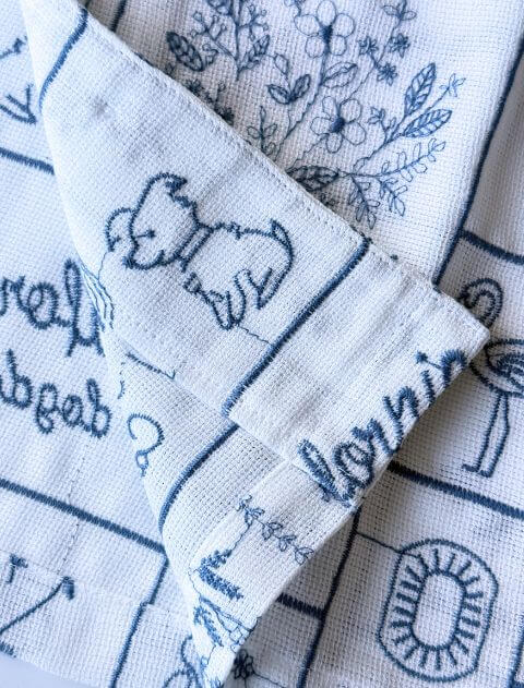 エンブロイダリー刺繍L/Sシャツ ブランドのドッグデプト/DOG DEPT