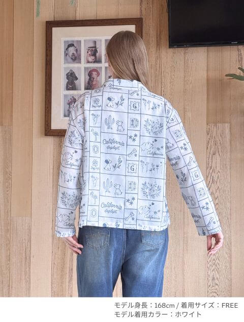 エンブロイダリー刺繍L/Sシャツ ブランドのドッグデプト/DOG DEPT