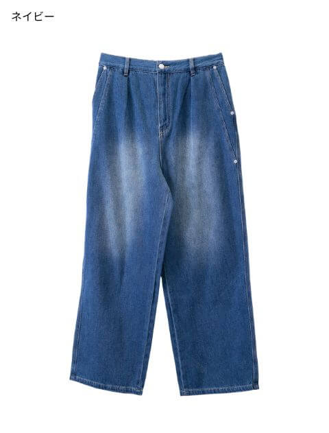 カルゼデニムサイド切り替えパンツ ブランドのドッグデプト/DOG DEPT