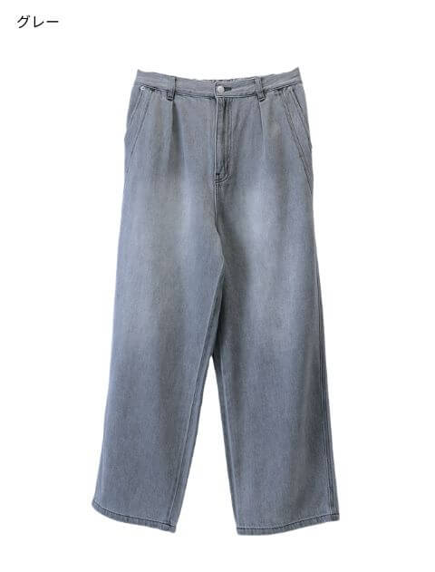 カルゼデニムサイド切り替えパンツ ブランドのドッグデプト/DOG DEPT