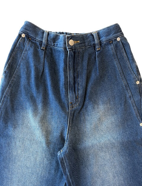 カルゼデニムサイド切り替えパンツ ブランドのドッグデプト/DOG DEPT