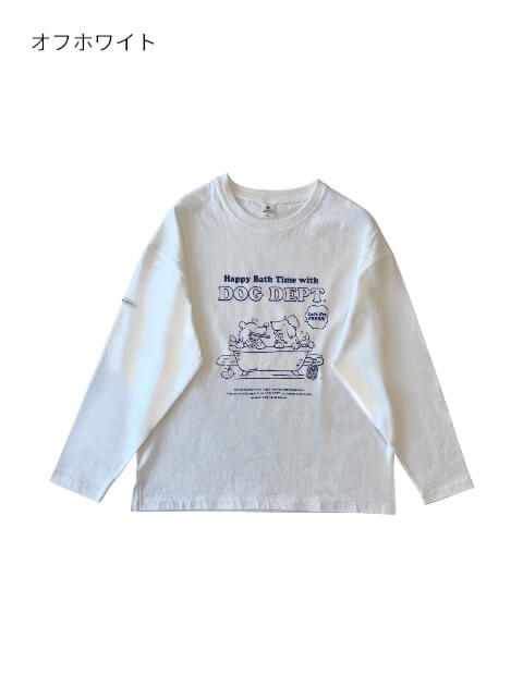 shampoo dog ロンT   ブランドのドッグデプト/DOG DEPT