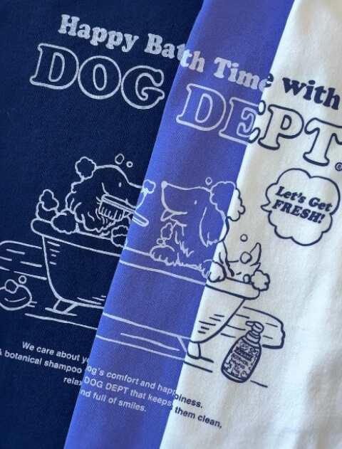 shampoo dog ロンT   ブランドのドッグデプト/DOG DEPT
