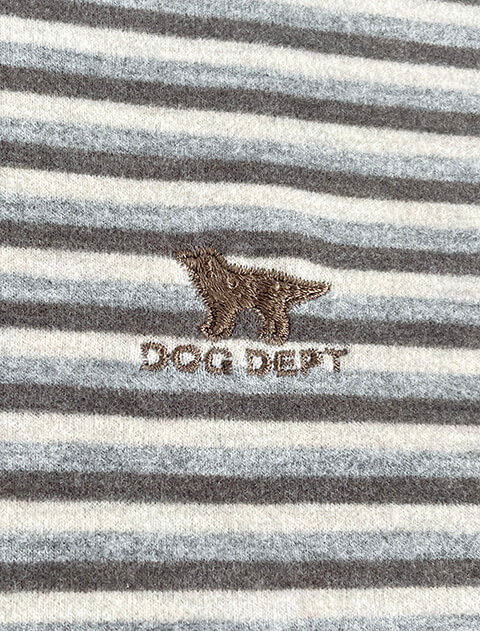 D warm ボーダーロンT ブランドのドッグデプト/DOG DEPT