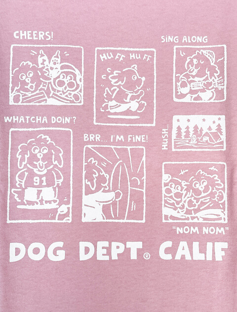 コミックイラストロンT   ブランドのドッグデプト/DOG DEPT