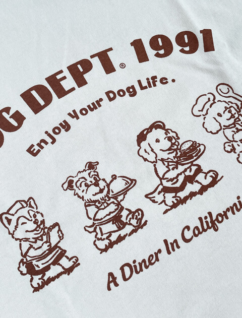 DOG DEPT ダイナーロンT   ブランドのドッグデプト/DOG DEPT
