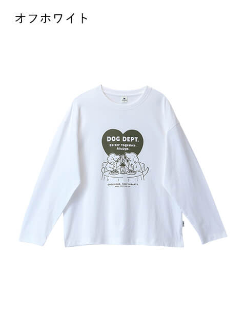 HAPPY HEART　ロンT   ブランドのドッグデプト/DOG DEPT