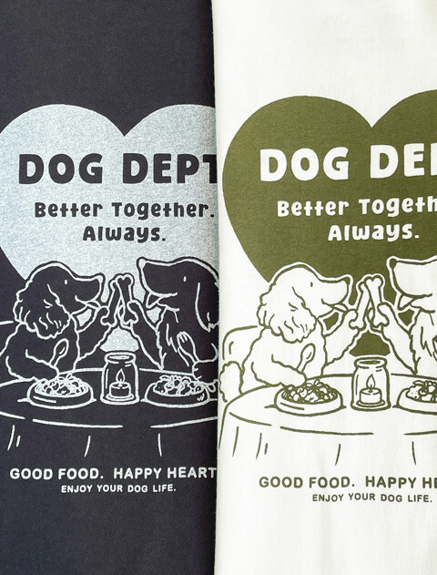 HAPPY HEART　ロンT   ブランドのドッグデプト/DOG DEPT