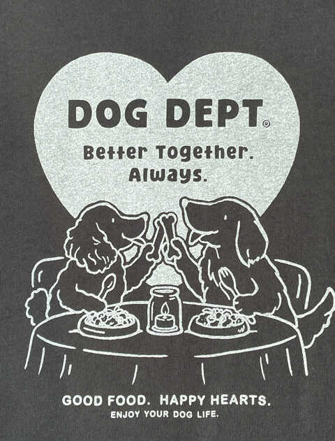 HAPPY HEART　ロンT   ブランドのドッグデプト/DOG DEPT