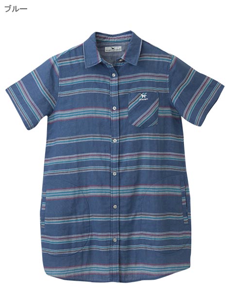 ネイティブボーダーシャツ