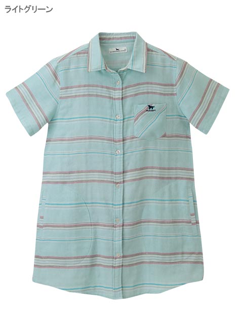 ネイティブボーダーシャツ