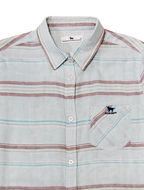 ネイティブボーダーシャツ