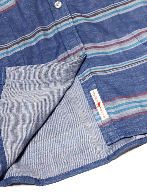 ネイティブボーダーシャツ