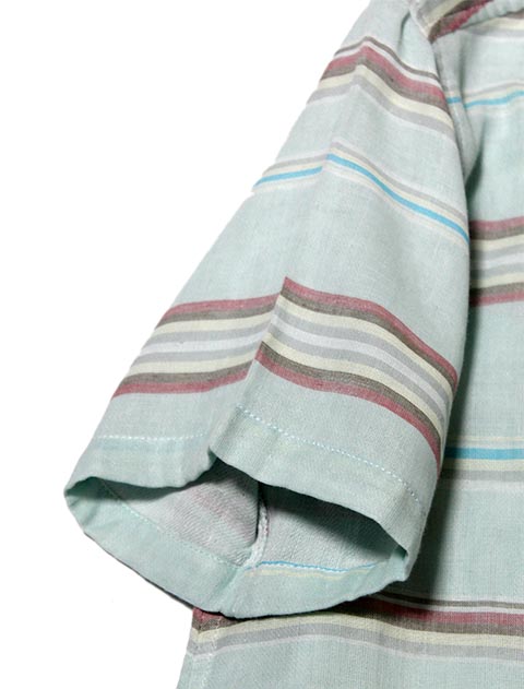 ネイティブボーダーシャツ