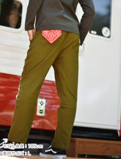 ストレッチツイルシェフパンツ ブランドのドッグデプト/DOG DEPT