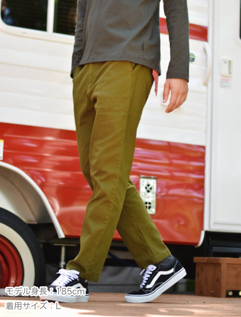 ストレッチツイルシェフパンツ ブランドのドッグデプト/DOG DEPT