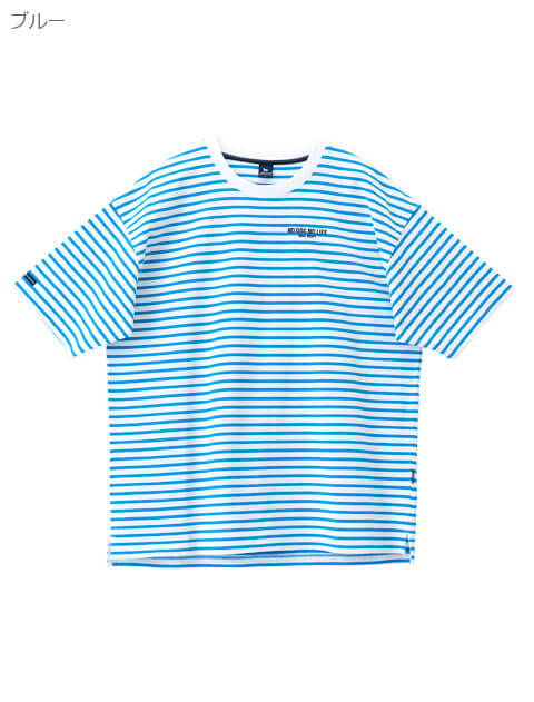 ボーダービッグTシャツ  ブランドのドッグデプト/DOG DEPT