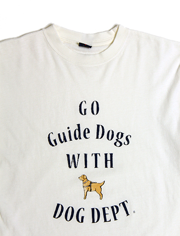GUIDE DOG コラボロンT ブランドのドッグデプト/DOG DEPT