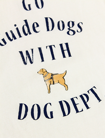 GUIDE DOG コラボロンT ブランドのドッグデプト/DOG DEPT