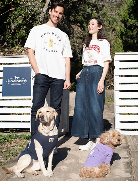 犬種Tシャツ ブランドのドッグデプト/DOG DEPT