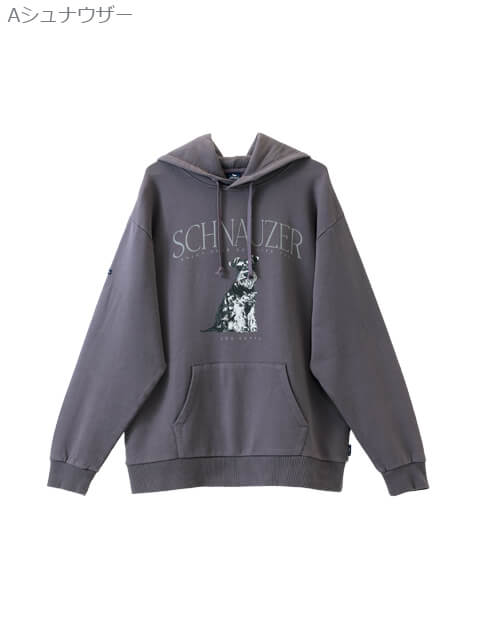 DOG DEPT ドッグデプト ドゥードル パーカー M UNISEX】犬種プルパーカー