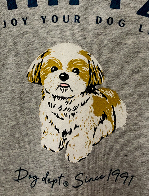 犬種パーカー  ブランドのドッグデプト/DOG DEPT