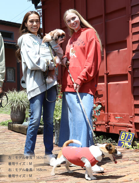 犬種パーカー  ブランドのドッグデプト/DOG DEPT