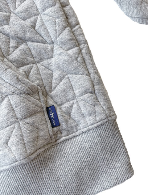 スターキルトジップパーカー  ブランドのドッグデプト/DOG DEPT