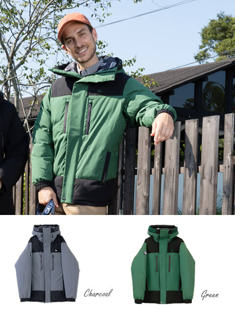 《期間限定アウトレット》【UNISEX】ファイバーダウン　